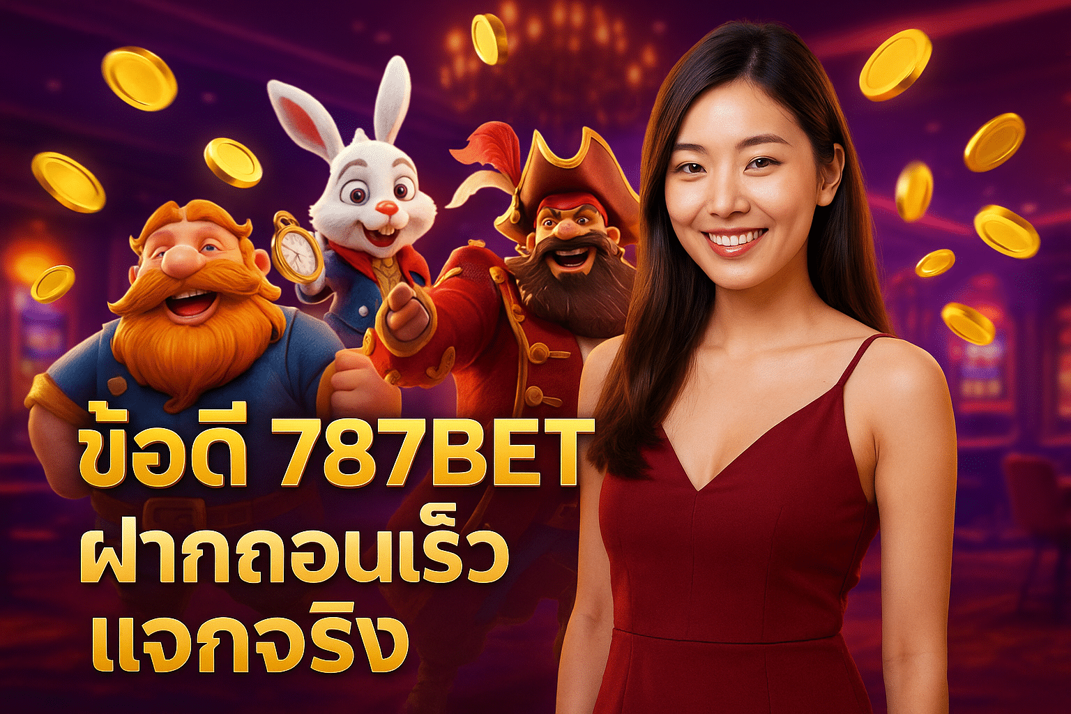ข้อดี 787BET ฝากถอนเร็ว แจกจริง