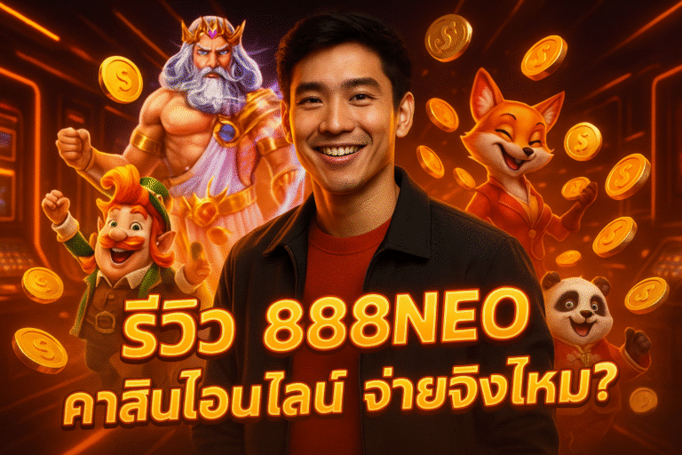 888NEO คาสิโนออนไลน์ จ่ายจริงไหม?